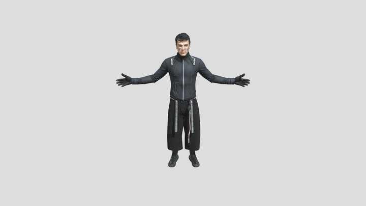 Tyler joseph Twenty one pilots 3D Model