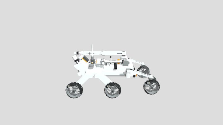 Explorer T30 Concept Rover 3D Model