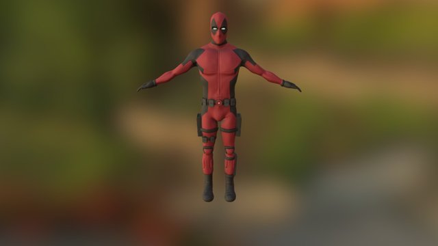 Deadpool Model 3D Model