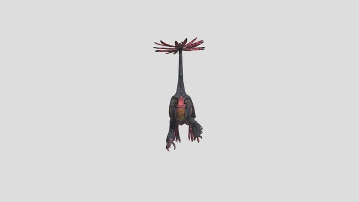 尾羽龙 3D Model