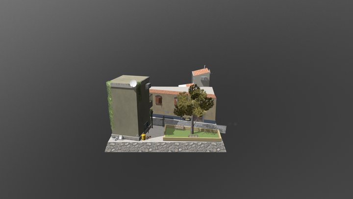 Export Test Cityscene 3D Model
