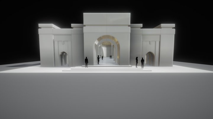 Mosque 3D Model