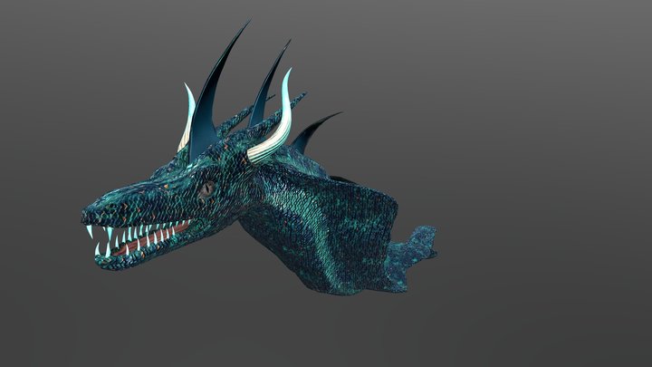 Slug Dragon 3D Model
