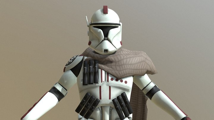 Star Wars Arc Blazer 3D MODEL 3D Model