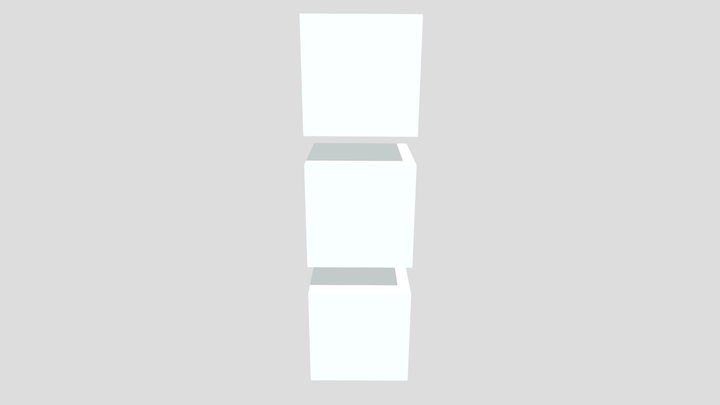 Cube-Skeleton-04 3D Model