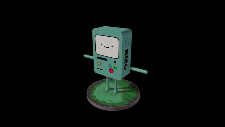 BMO-Adventure Time 3D Model