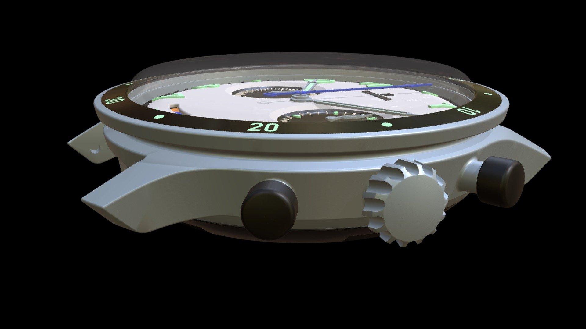 Chronoscope 01 — Sketchfab embed 3D viewer