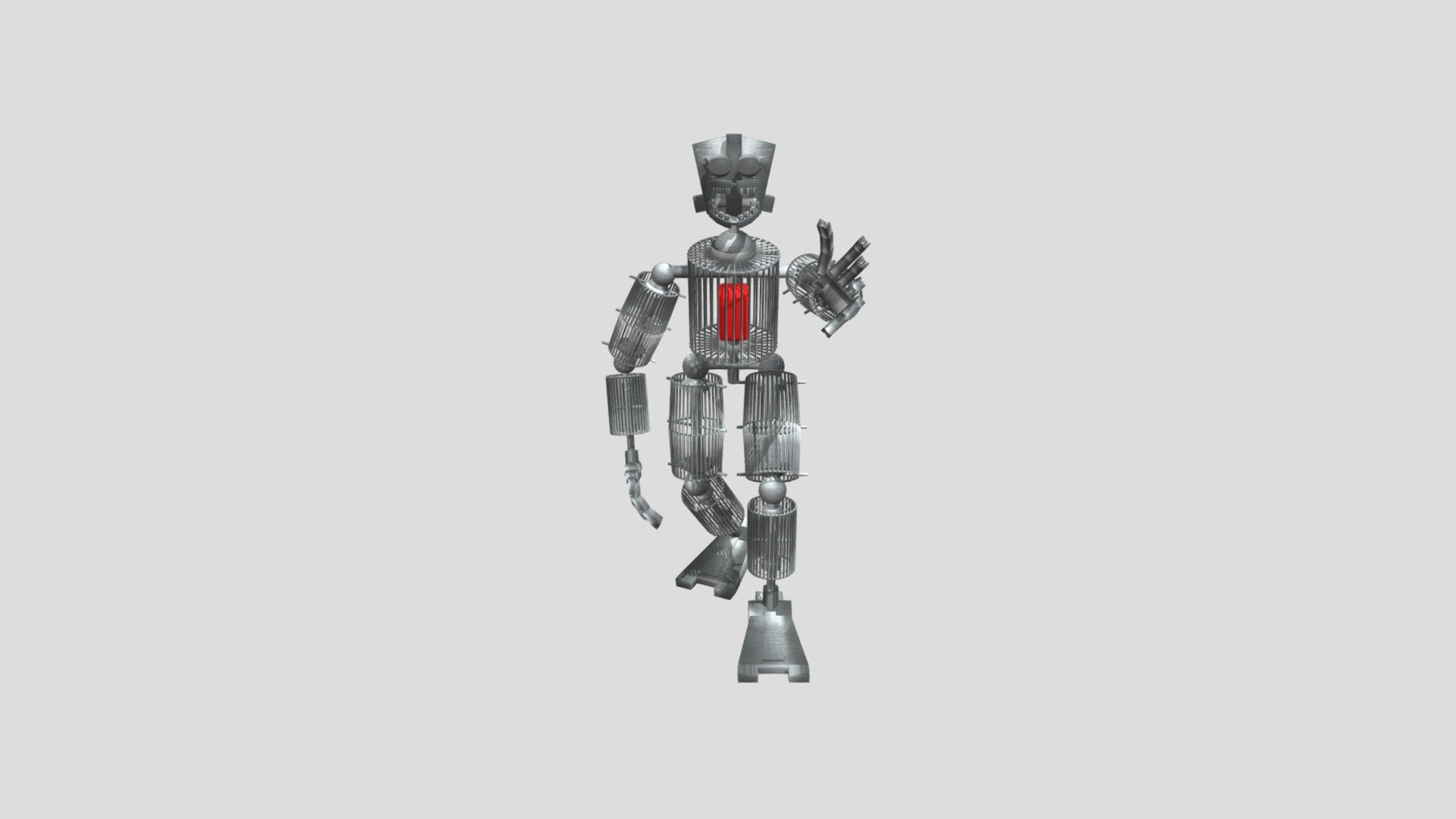 Mysterious skeleton robot - Download Free 3D model by SLG332 [cf0c769 ...
