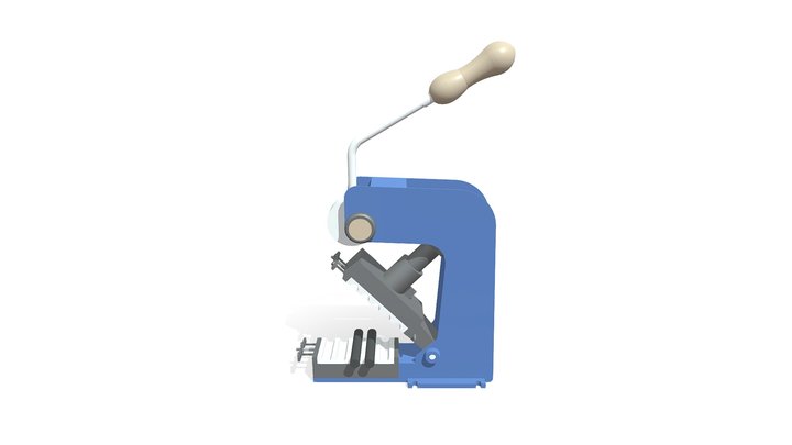 Vulcanizing Machine 3D Model