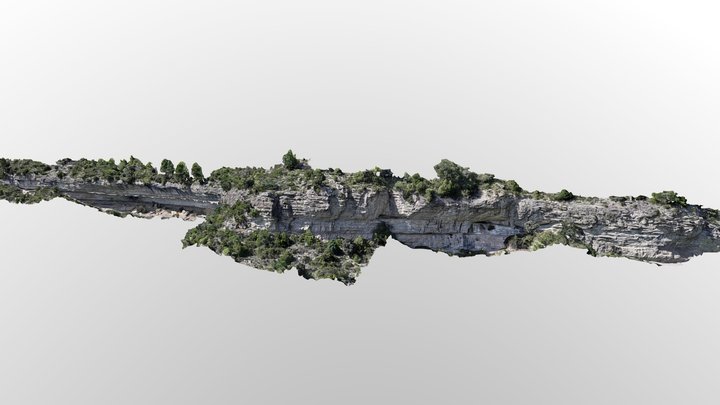 Pano formation flood-delta 3D Model