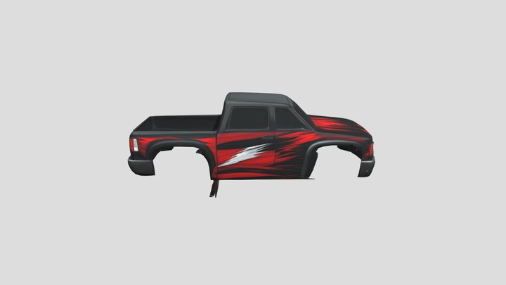 Flash Truck 3D Model