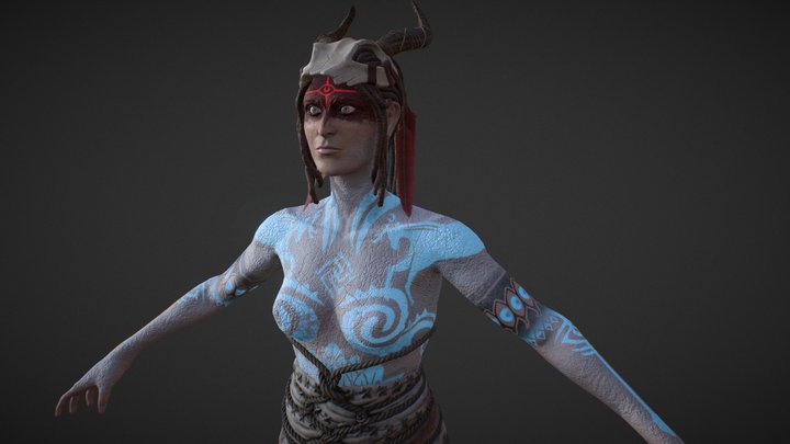 Shaman 3D Model