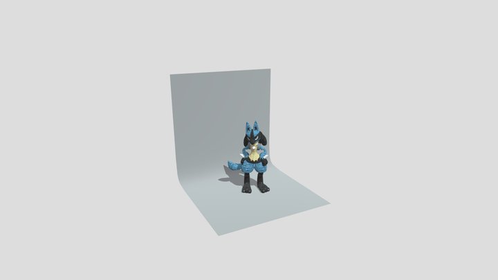 customLucario 3D Model