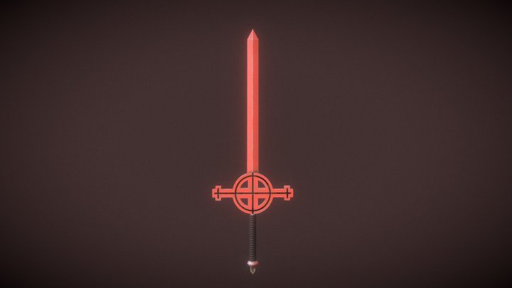 Demon Blood Sword - Adventure Time 3D Model