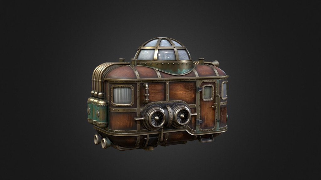 Auto PBR | Hunyaun Steam Punk Tram