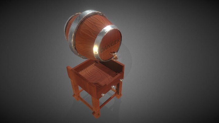 BARRIL - DANIEL 3D Model