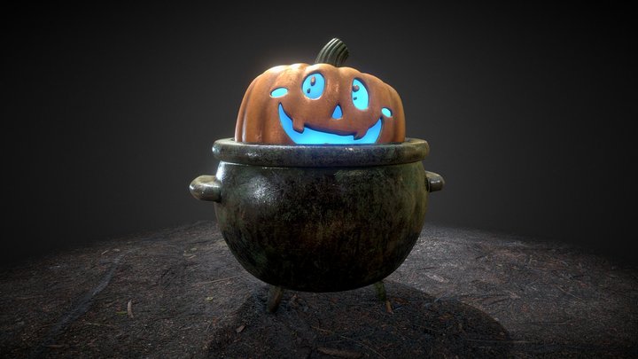 Baby Pumpkin 3D Model