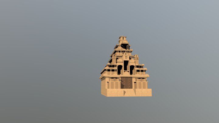 Bahubali environment 3D Model