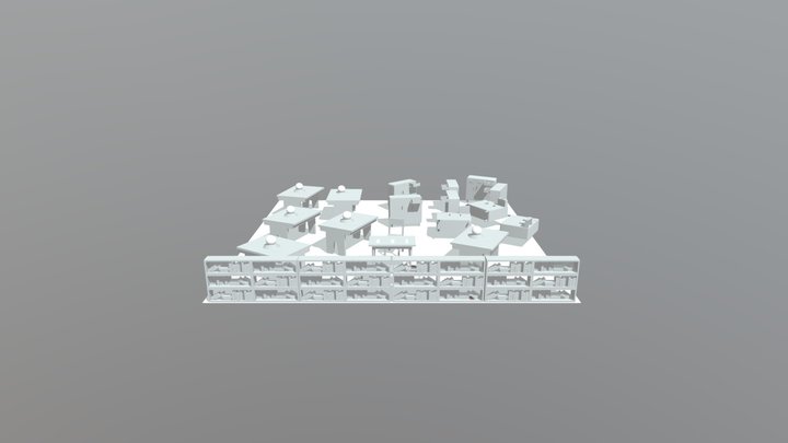 被隊友放生 3D Model