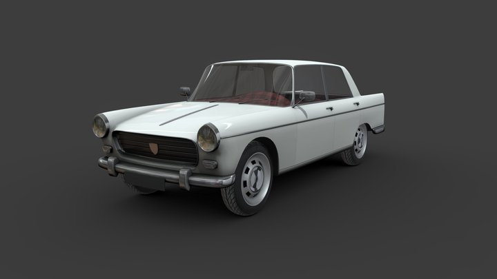 Peugeot 404 – Modello 3D gratuito STL