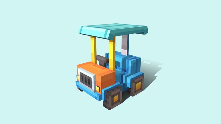 부릉부릉 3D Model