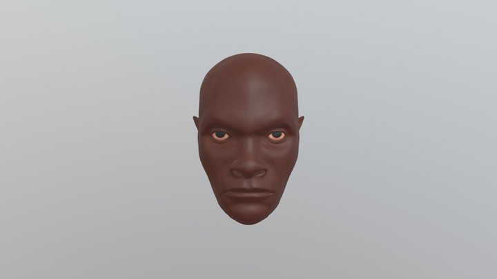 Samuel L Jackson 3D Model