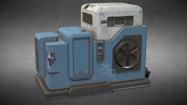 Game Ready Generator Low Poly 3D Model