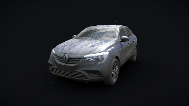 Gameready car 3D Model
