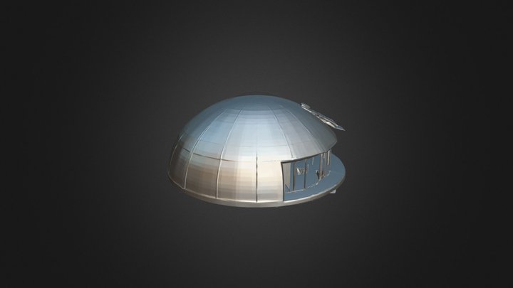 Evtasarımı Dome Home – Modello 3D gratuito STL