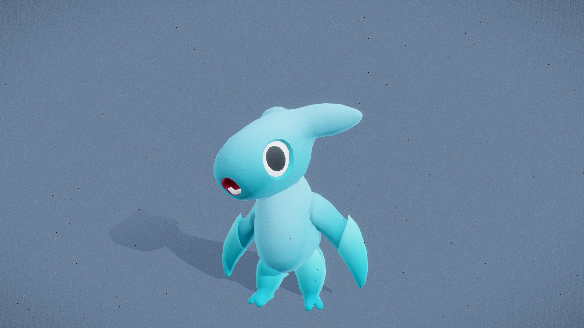 Cartoon Characters - Small Killwhale Warrior - Buy Royalty Free 3D ...
