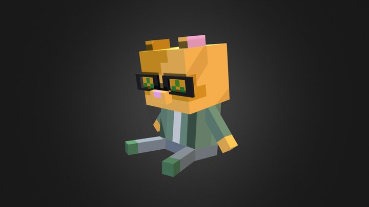 HamburburCat 3D Model