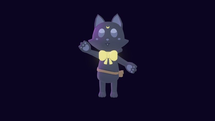 Cat 3D Model