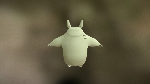 Totoroobj 3D Model