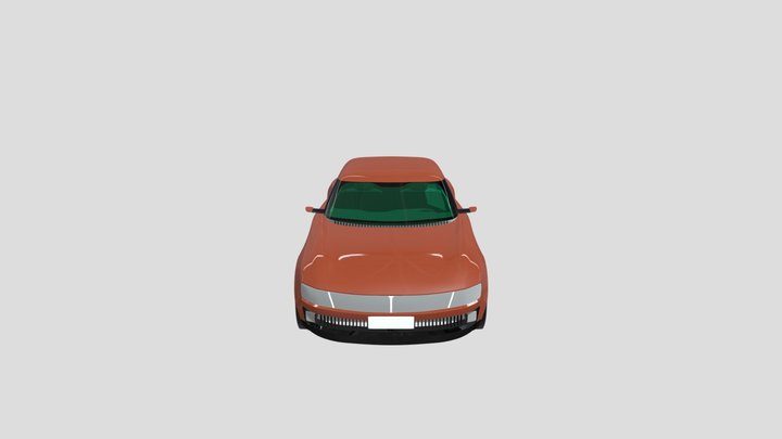 Lancia Amica 3D Model