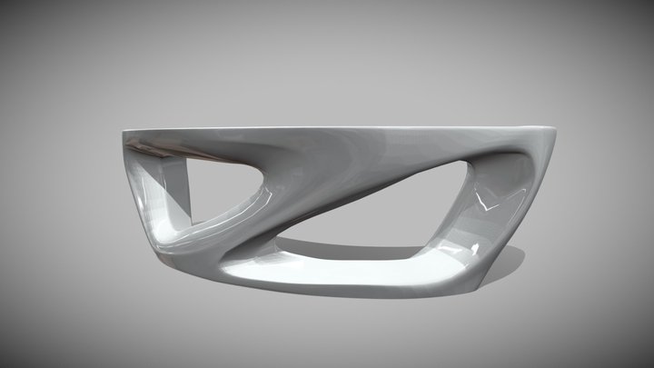 20200702_餐廳造型桌腳 3D Model