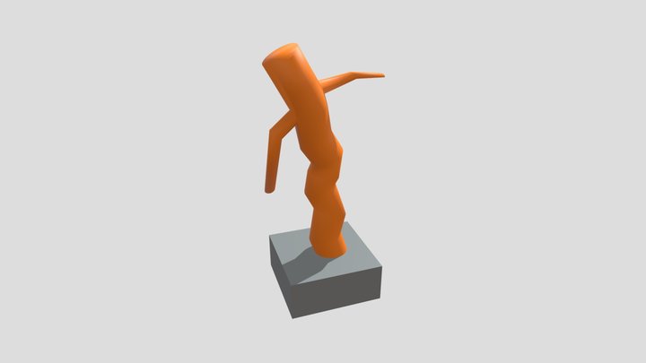 Animated Street Decoration 3D Model