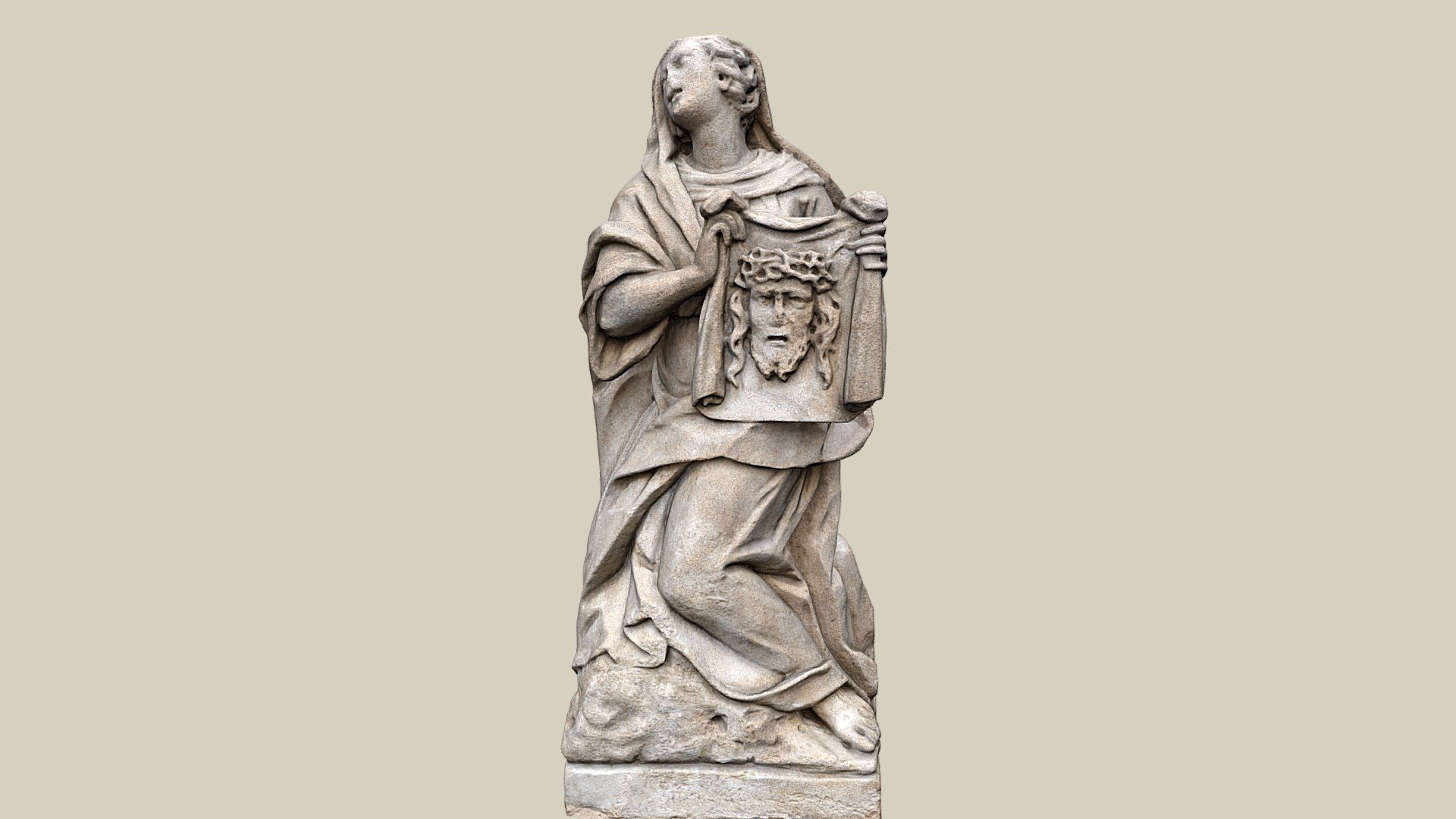 Hl. Veronika — Sketchfab embed 3D viewer