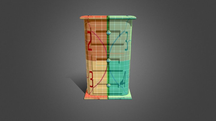 Texture 10 3D Model
