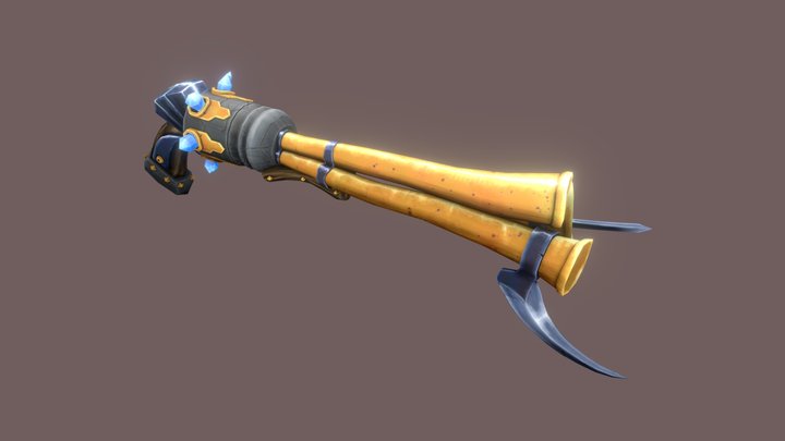 Boombox Blunderbuss - WeaponCraft2023 3D Model