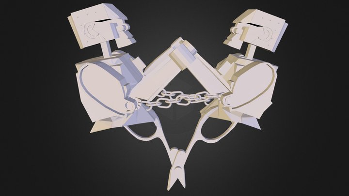 Let us stitch it together sew nothing frays 3D Model