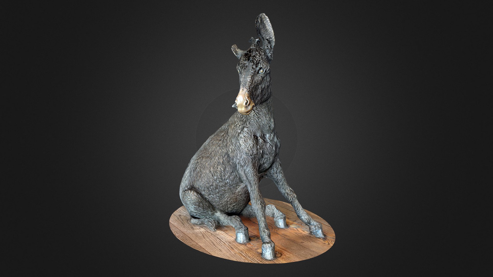 Brighty of the Grand Canyon Bronze Statue - Download Free 3D model by ...