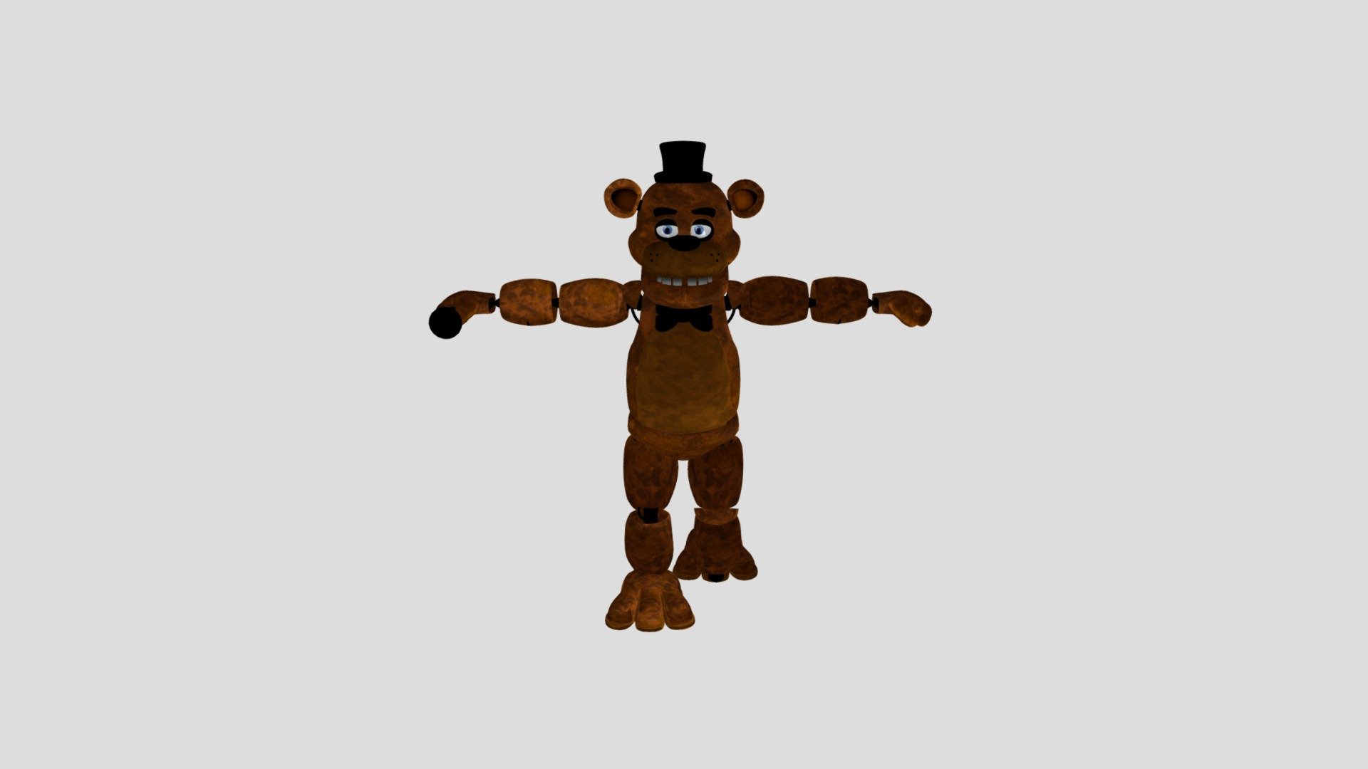 FreddyFazbear - Download Free 3D model by Prismaplex3dx (@dakareereed ...