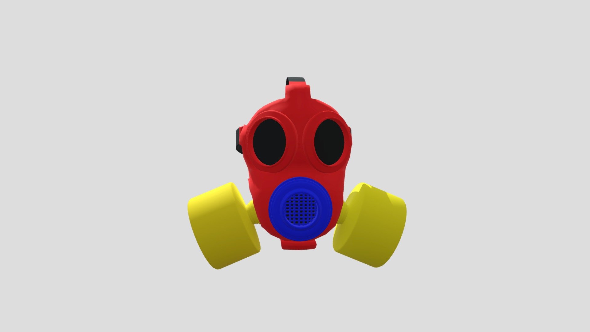 Poppy Playtime Chapter 3 Gas Mask - Download Free 3D model by