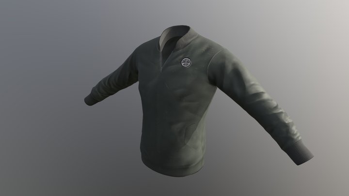 Fall Coat 3D Model