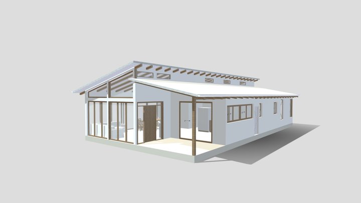 Casa Villarica 3D Model