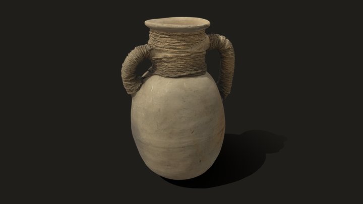 Jarrón de barro 3D Model