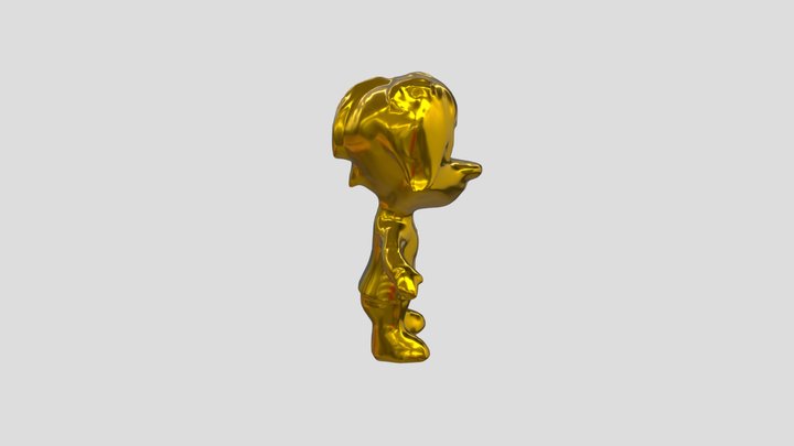 Золотой Дружок 3D Model