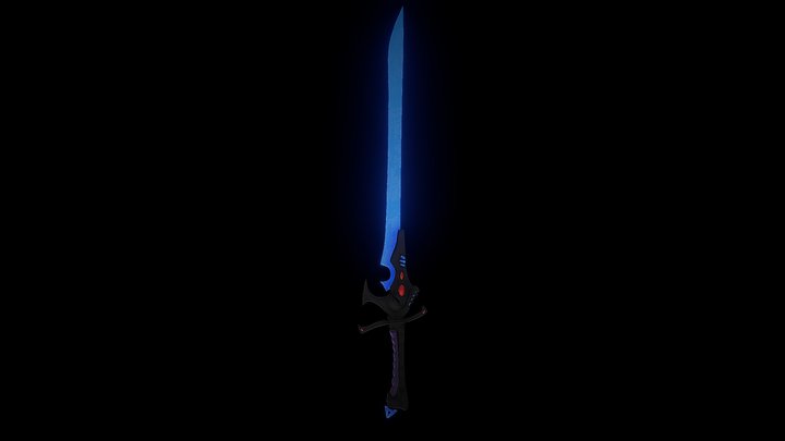 Eldar Sword 3D Model