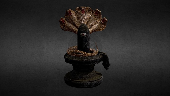 Shiva Lingam 3D Model