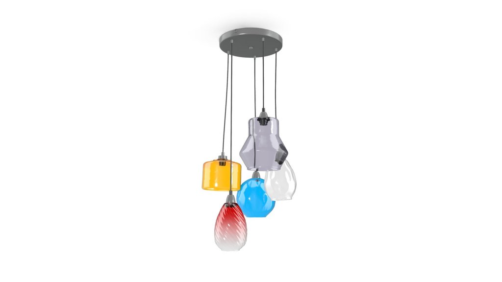 Ilaria Cluster Light, Multi Coloured